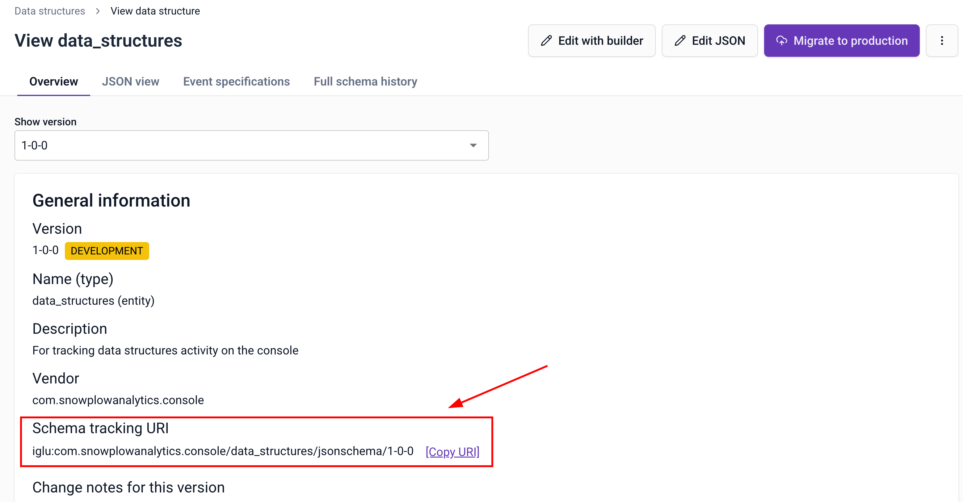 data structure url