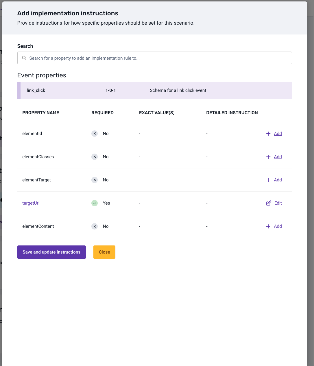 Implementation Instructions